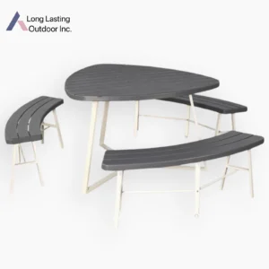 Picnic Table (6 people) – with wooden design