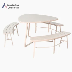 Picnic Table (6 people) – with wooden design