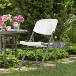 Wood Effect Plastic Folding Chairs